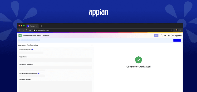 Real-Time Data Streaming with Appian Kafka Integration
